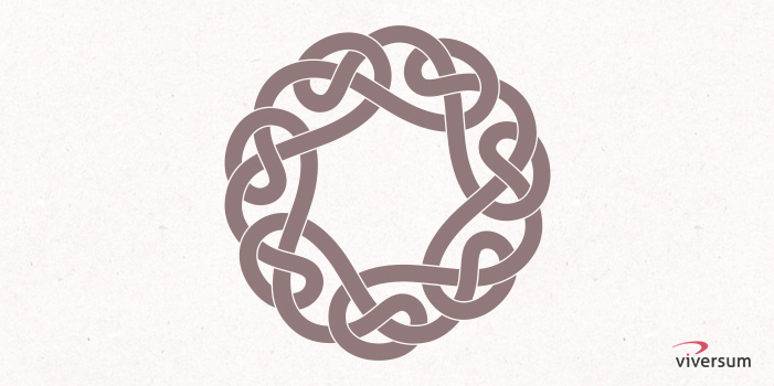 Keltisches Symbol Knotenmuster